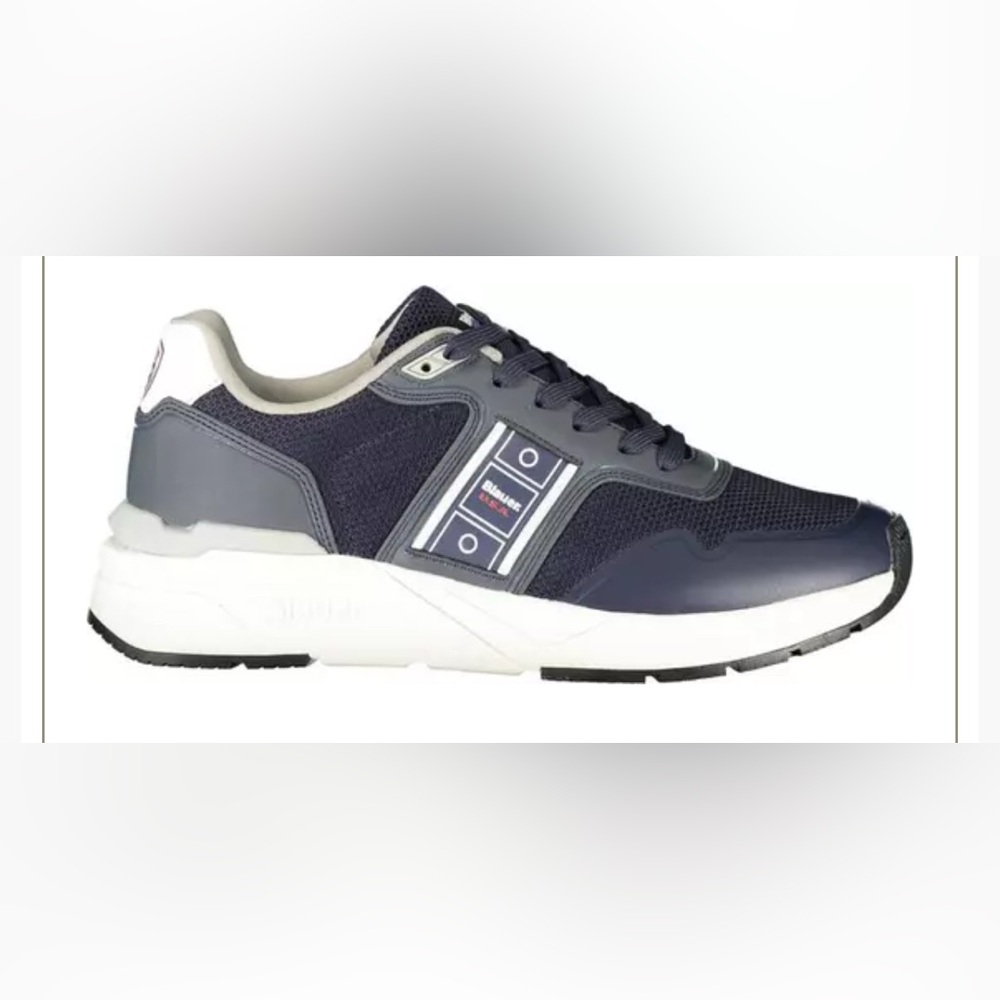 Blauer Men's Navy and Gray Athletic Shoes